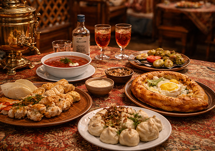 러시아 전통의 맛